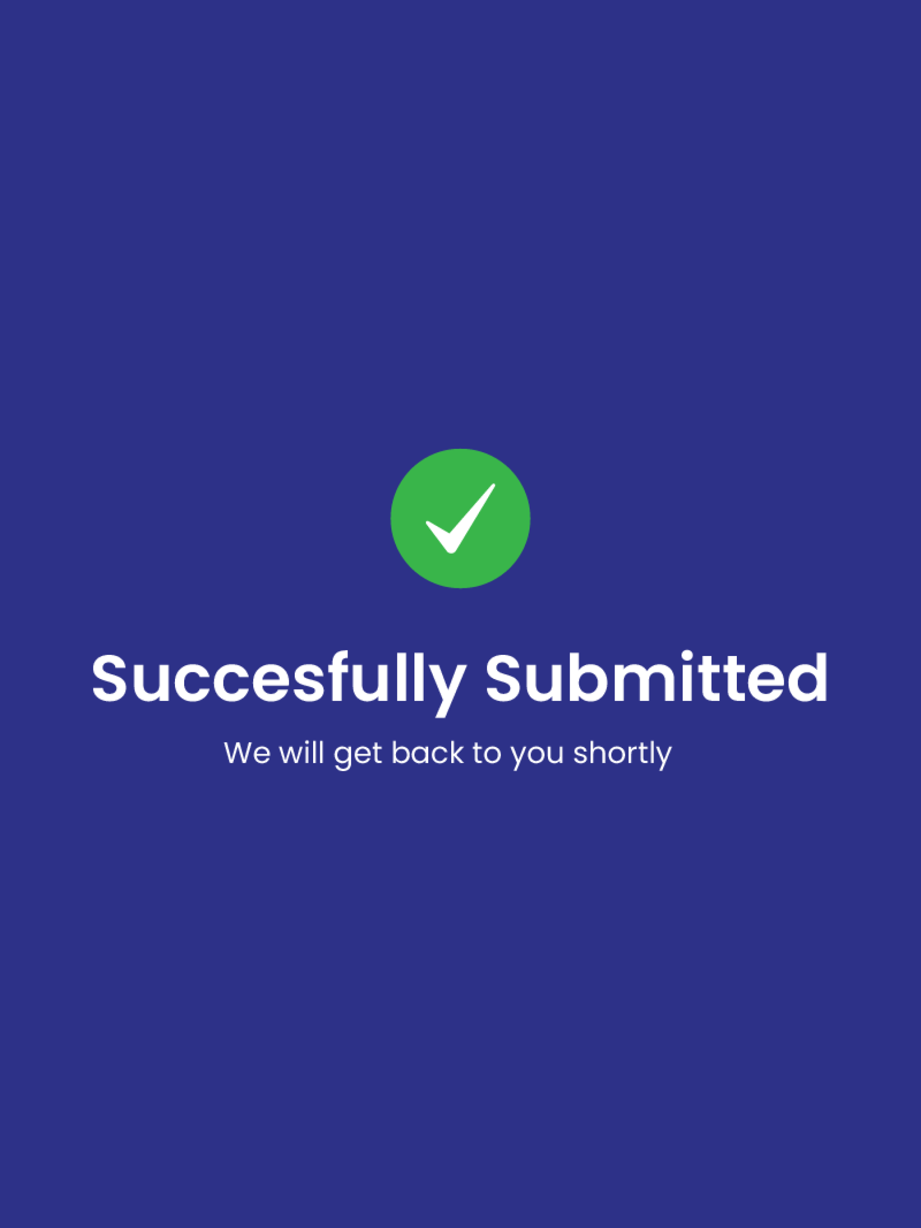 Successful Screen - Pragati Desktop